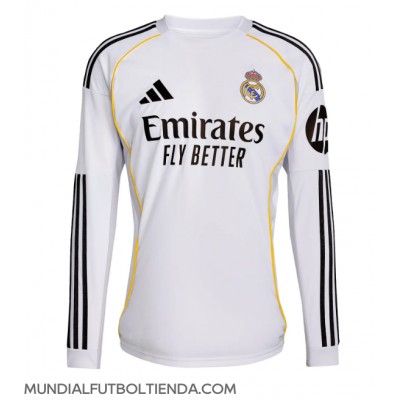 Camiseta Real Madrid Primera Equipación Replica 2025-26 mangas largas Camiseta Real Madrid Primera Equipación Replica 2025-26 mangas largas